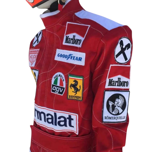 1976 Niki Lauda Embroidered patches F1 Race Suit