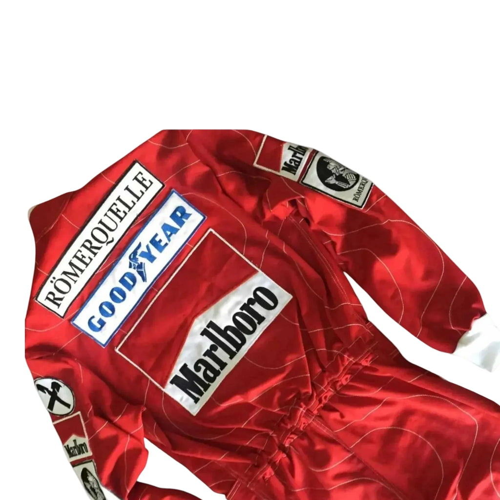 1976 Niki Lauda Embroidered patches F1 Race Suit