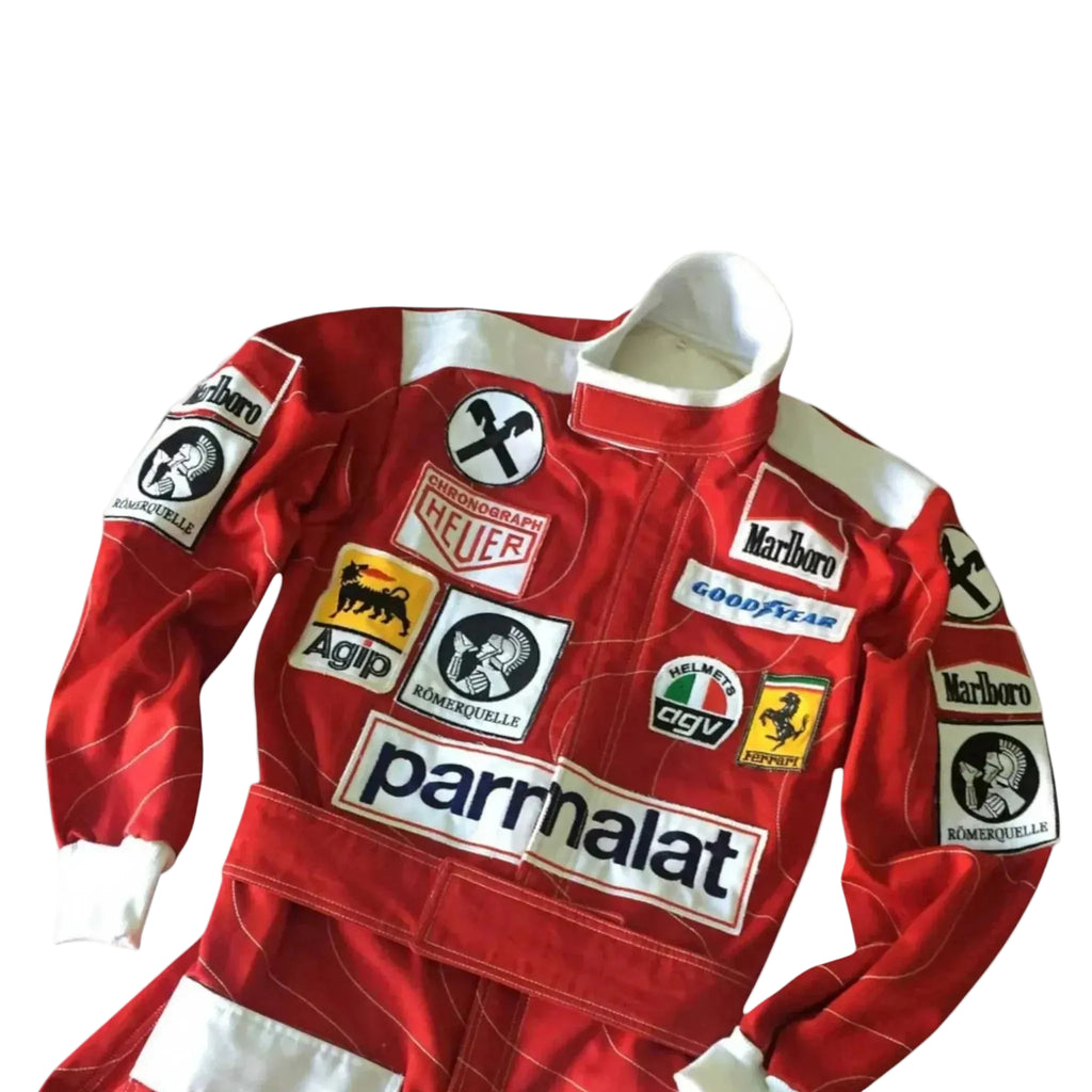 1976 Niki Lauda Embroidered patches F1 Race Suit