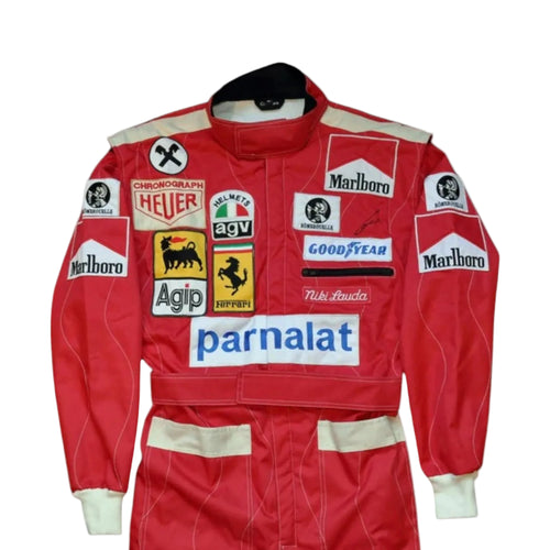 1977 Niki Lauda Embroidered patches F1 Race Suit