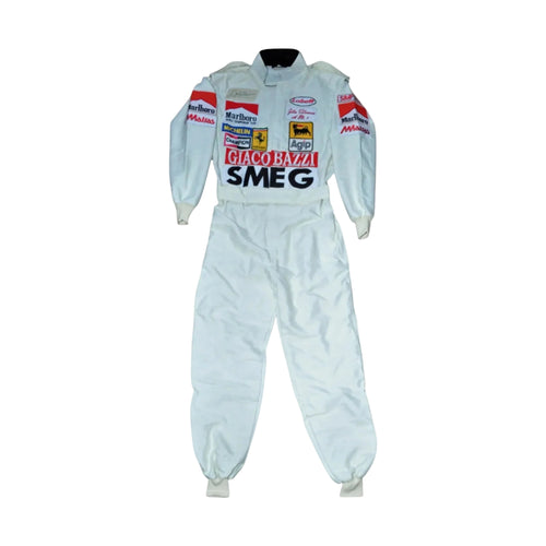 1980 Gilles Villeneuve SMEG Embroidered patches F1 Race Suit