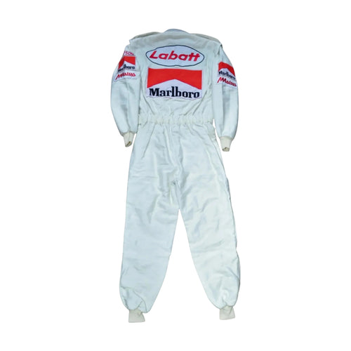 1980 Gilles Villeneuve SMEG Embroidered patches F1 Race Suit