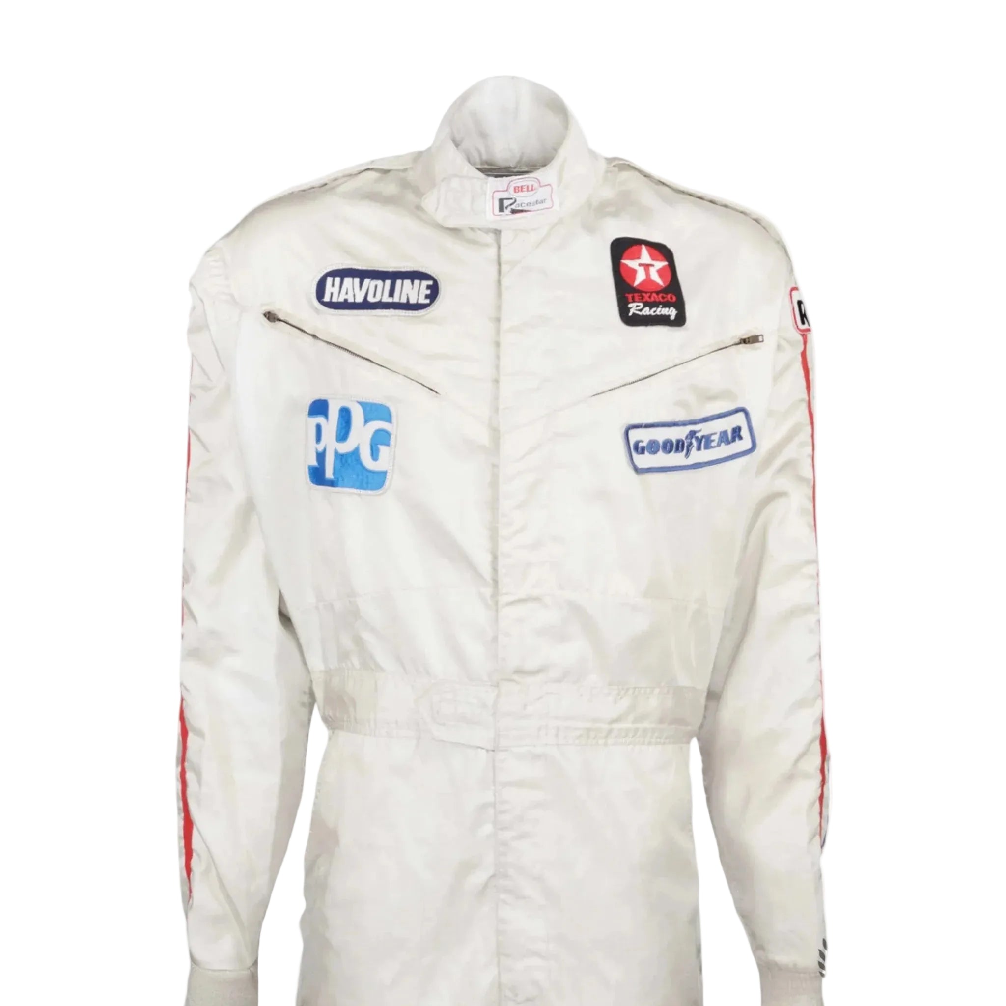 1983 Tom Sneva Bignotti-Cotter Racing Pit Crew printed Race Suit