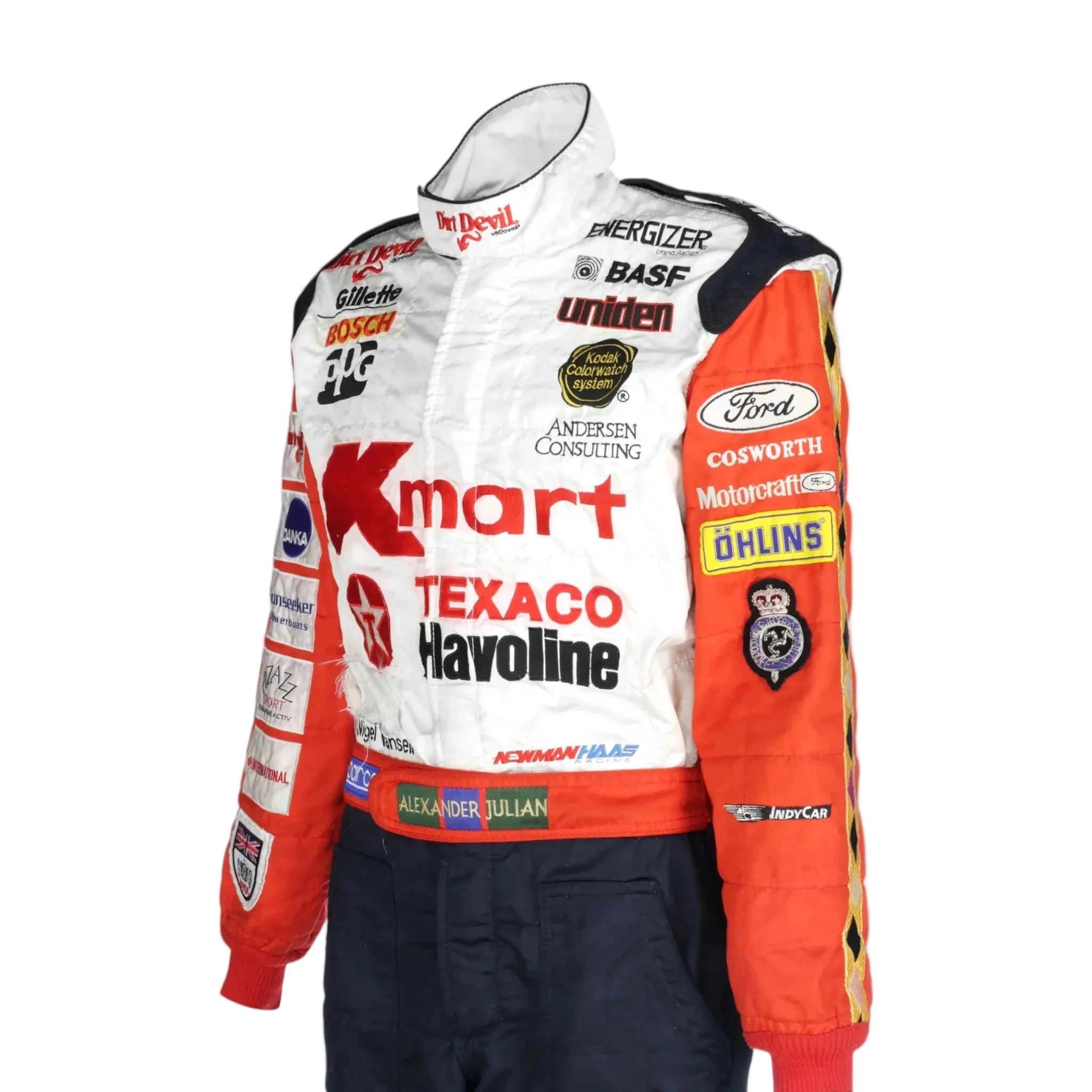 1993 Nigel Mansell Haas Racing IndyCar Printed Race Suit