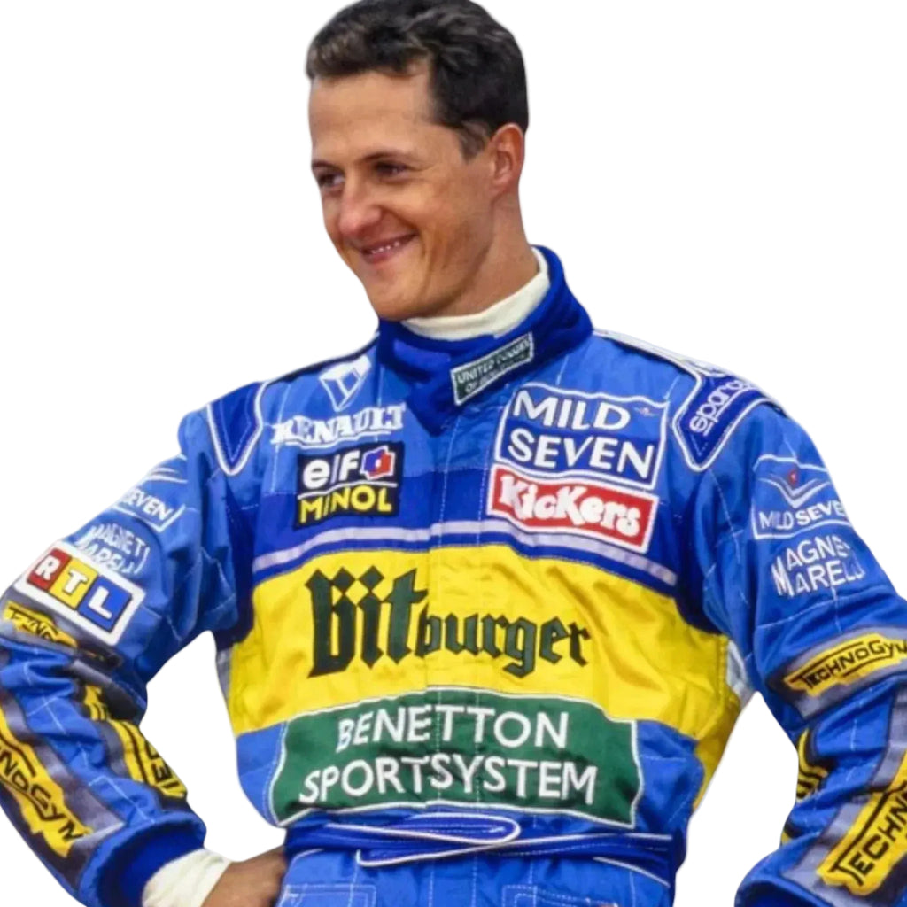 1995 Michael Schumacher Embroidered patches F1 Race Suit