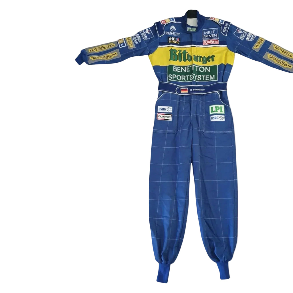 1995 Michael Schumacher Embroidered patches F1 Race Suit