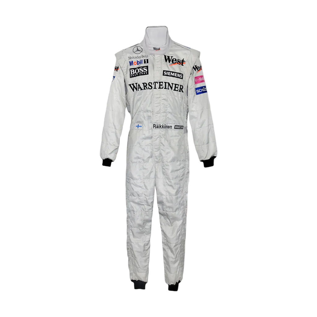 2004 Kimi Raikkonen Embroidered patches F1 Race Suit