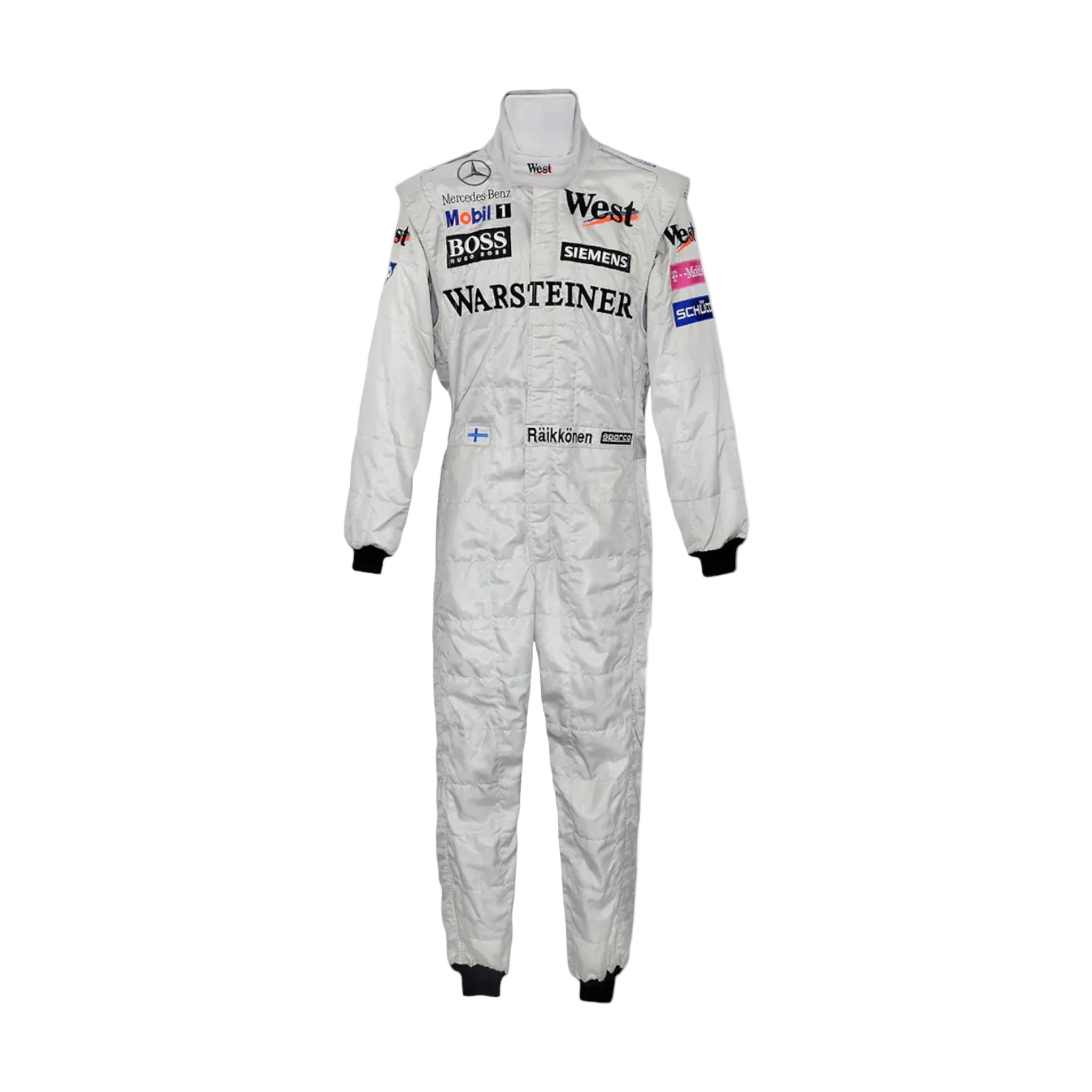 2004 Kimi Raikkonen Embroidered patches F1 Race Suit