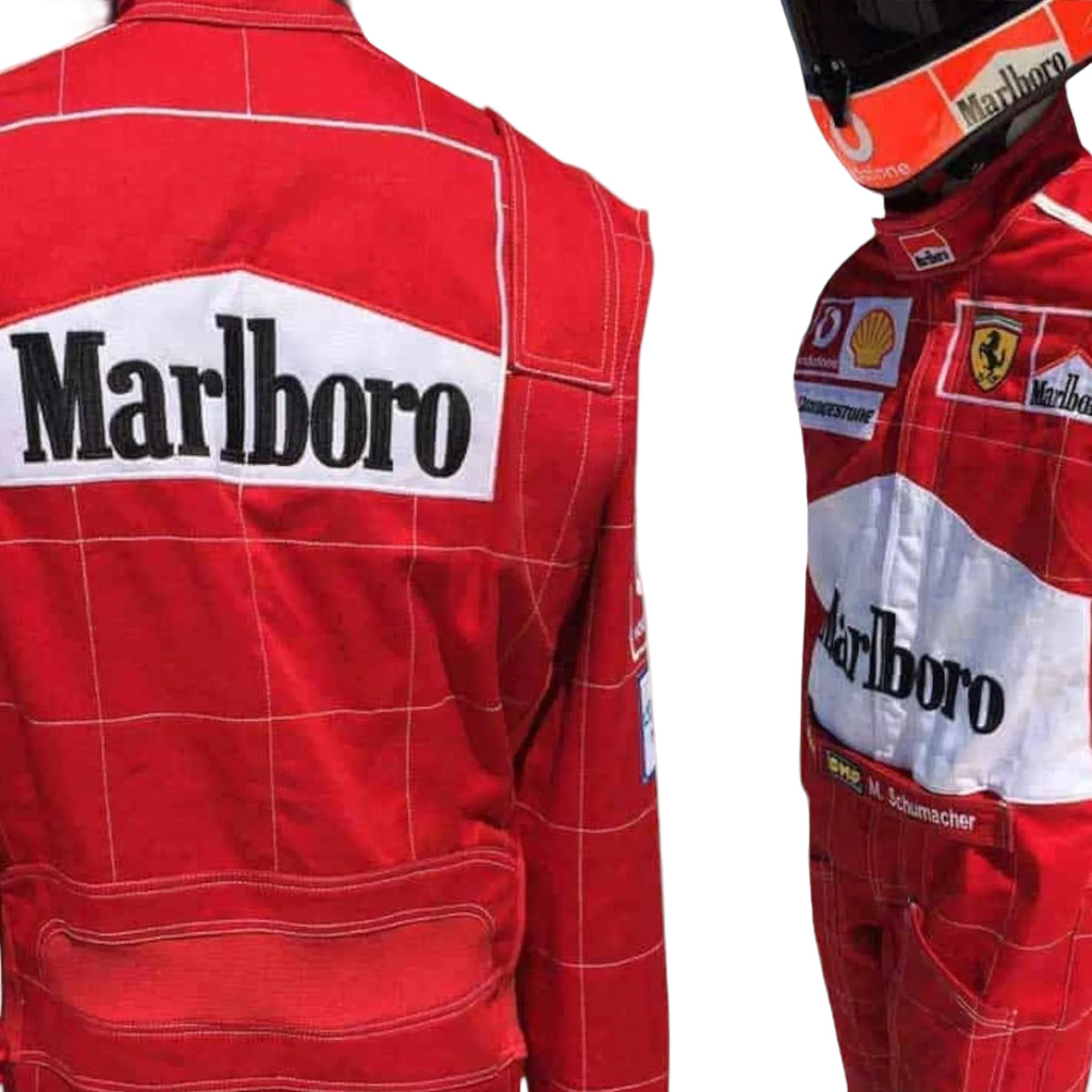 2004 Michael Schumacher Embroidered patches F1 Race Suit