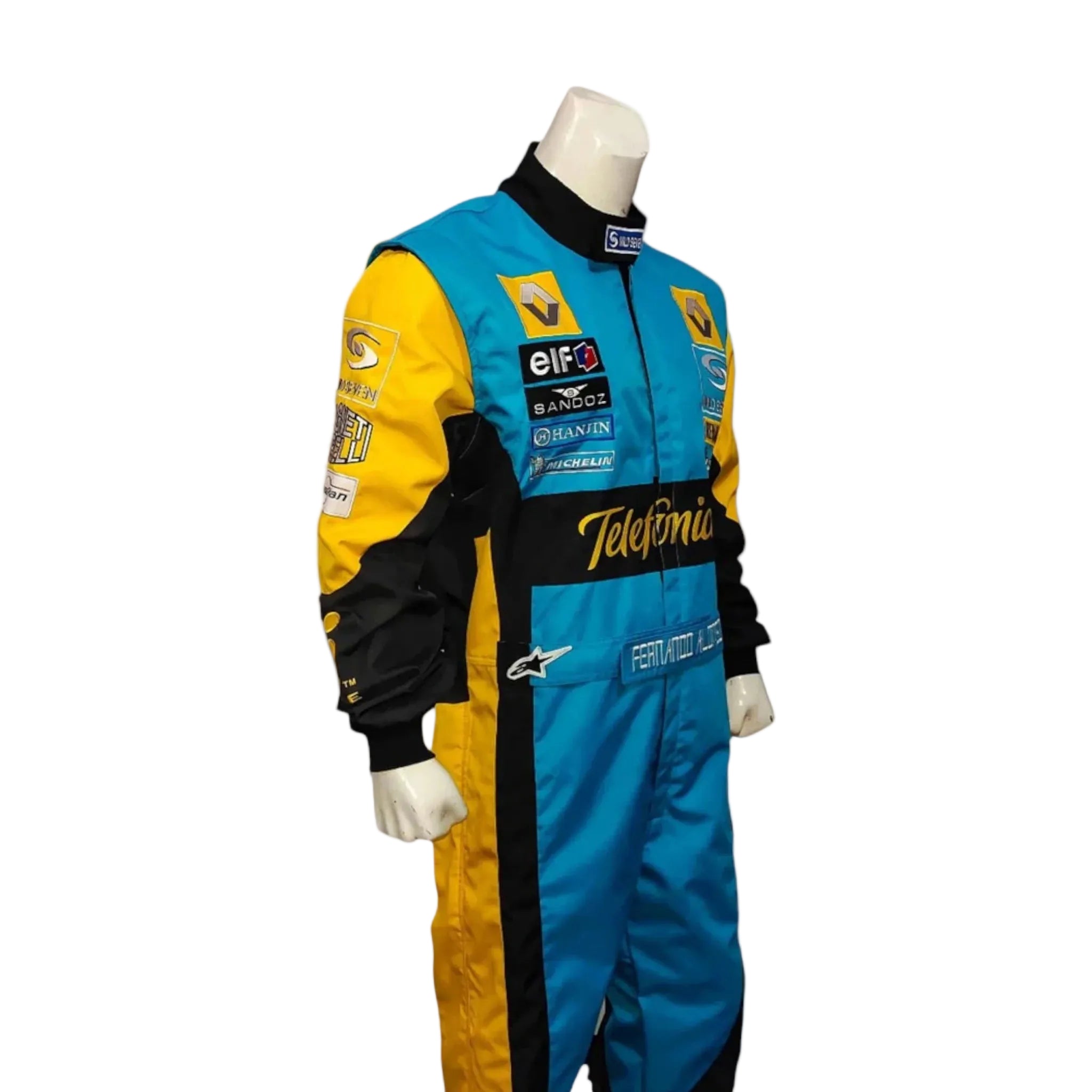2006 Fernando Alonso Embroidered patches F1 Race Suit