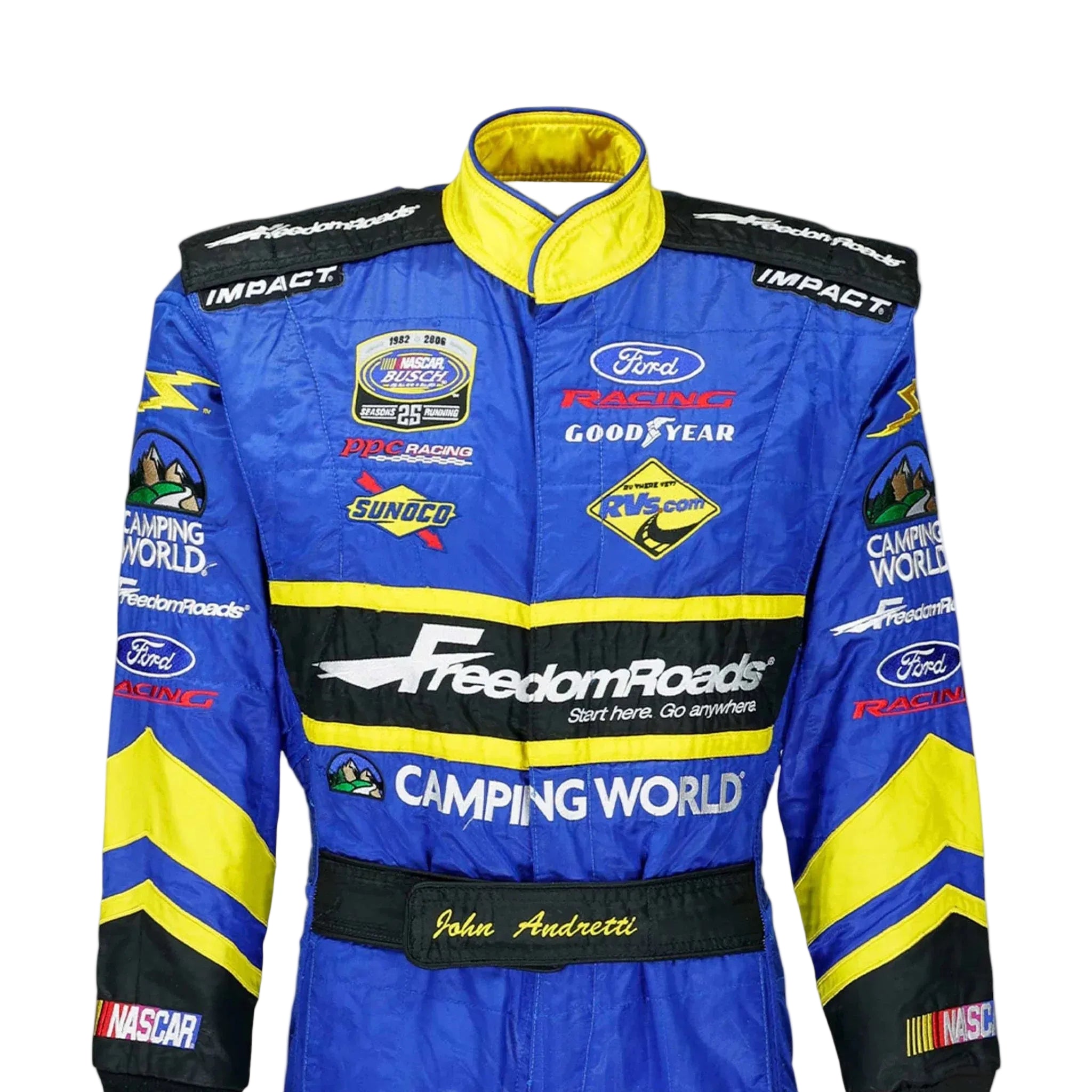 2006 John Andretti Ppc Racing NASCAR Printed Race Suit