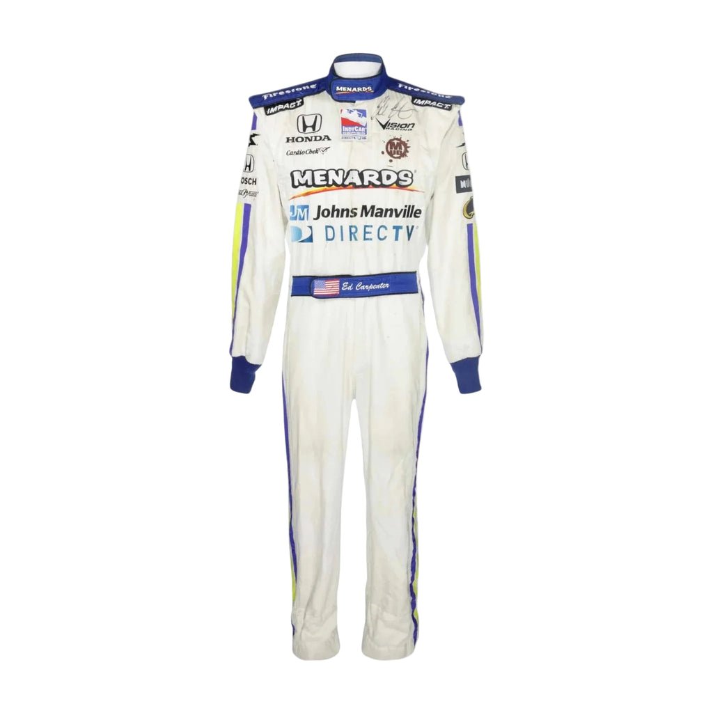 2008 Ed Carpenter Menards IndyCar Printed Race Suit