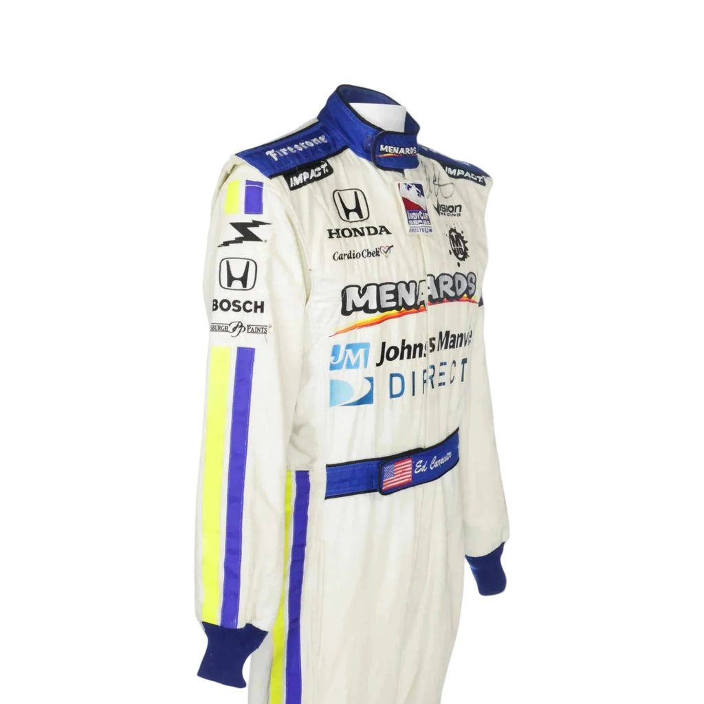 2008 Ed Carpenter Menards IndyCar Printed Race Suit