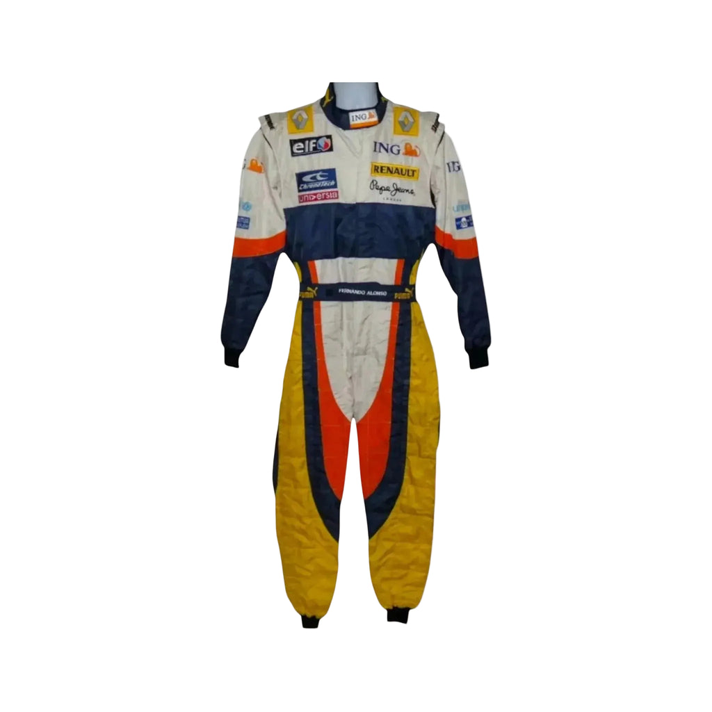2008 Fernando Alonso Embroidered patches F1 Race Suit
