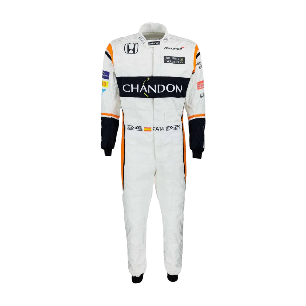 2017 Fernando Alonso Mclaren Spanish GP F1 Printed Race Suit