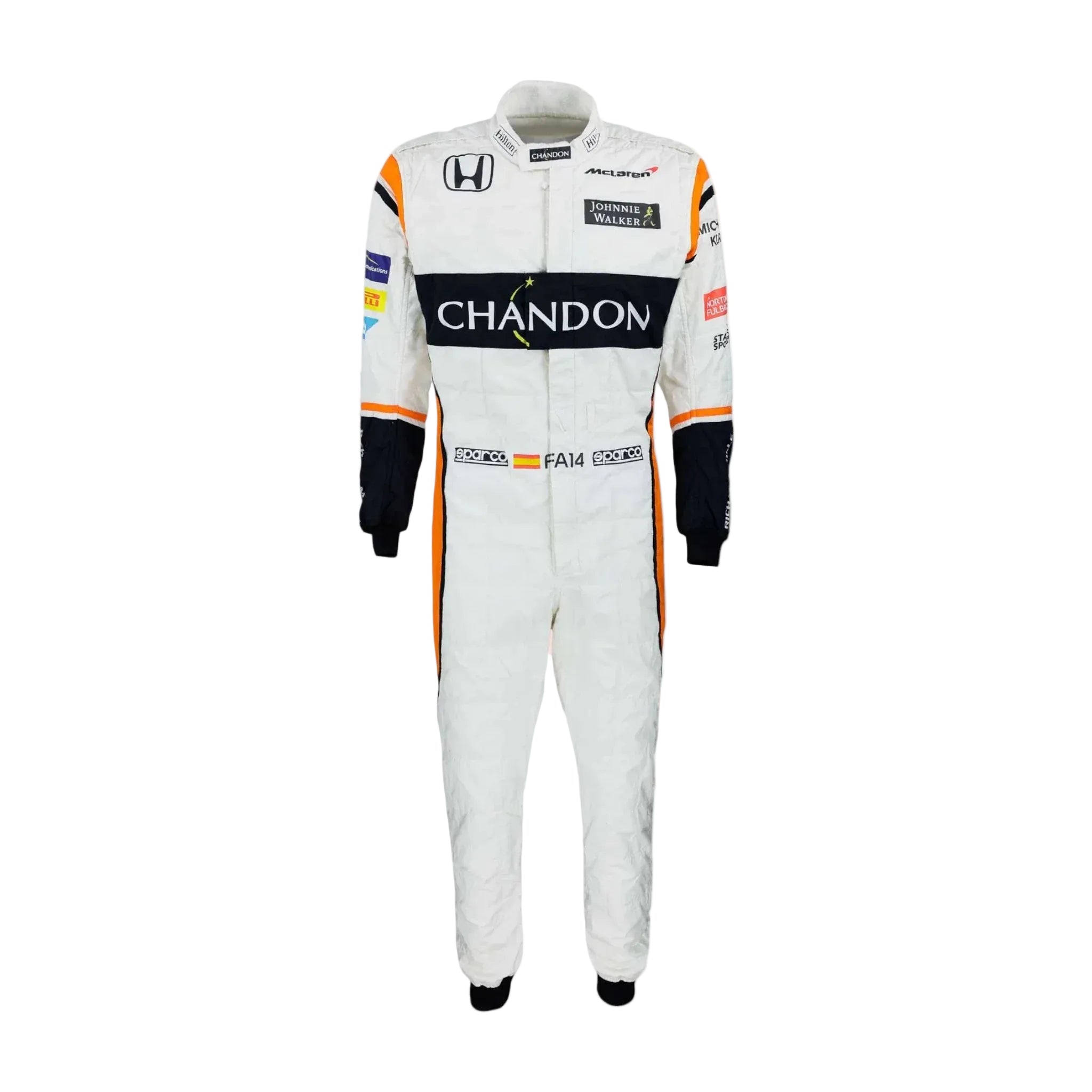 2017 Fernando Alonso Mclaren Spanish GP F1 Printed Race Suit