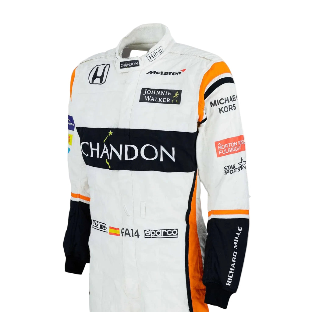 2017 Fernando Alonso Mclaren Spanish GP F1 Printed Race Suit
