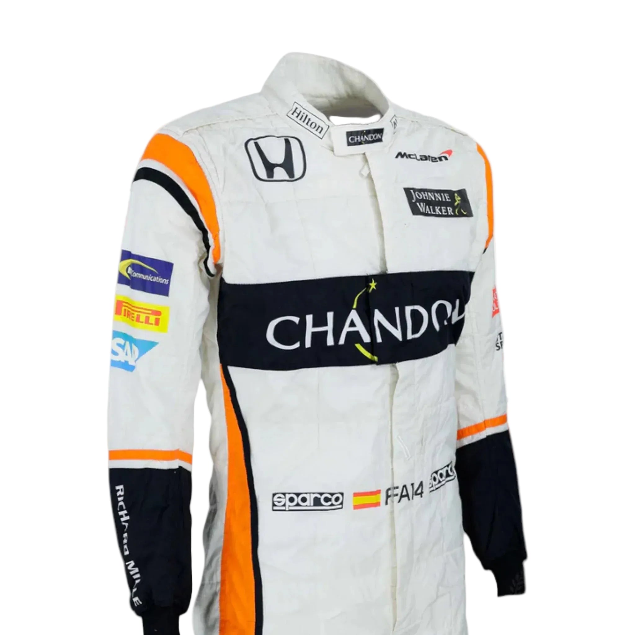 2017 Fernando Alonso Mclaren Spanish GP F1 Printed Race Suit