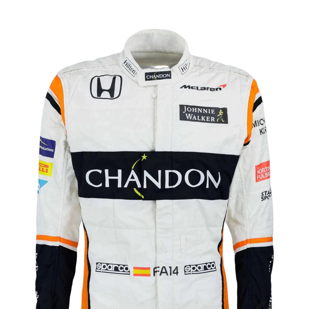 2017 Fernando Alonso Mclaren Spanish GP F1 Printed Race Suit