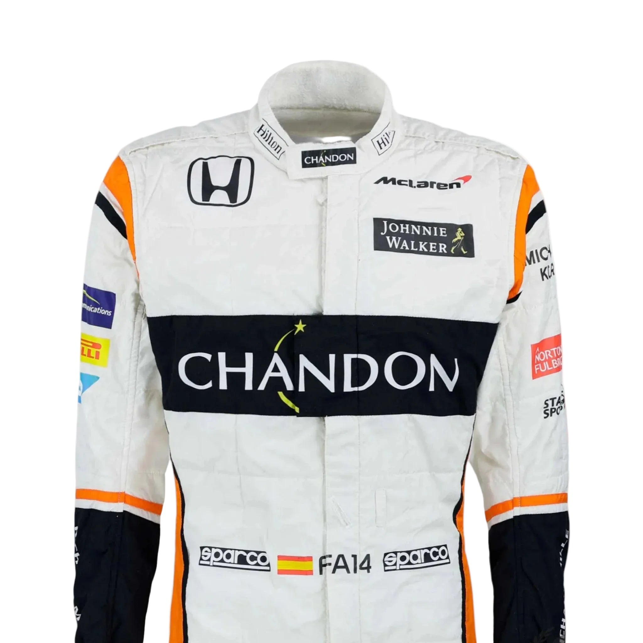 2017 Fernando Alonso Mclaren Spanish GP F1 Printed Race Suit
