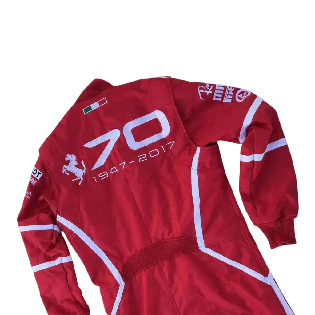 2017 Sebastian Vettel Embroidered F1 Race Suit