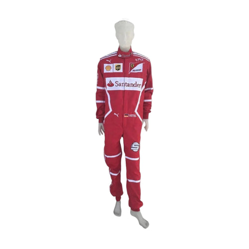 2017 Sebastian Vettel Embroidered patches F1 Race Suit