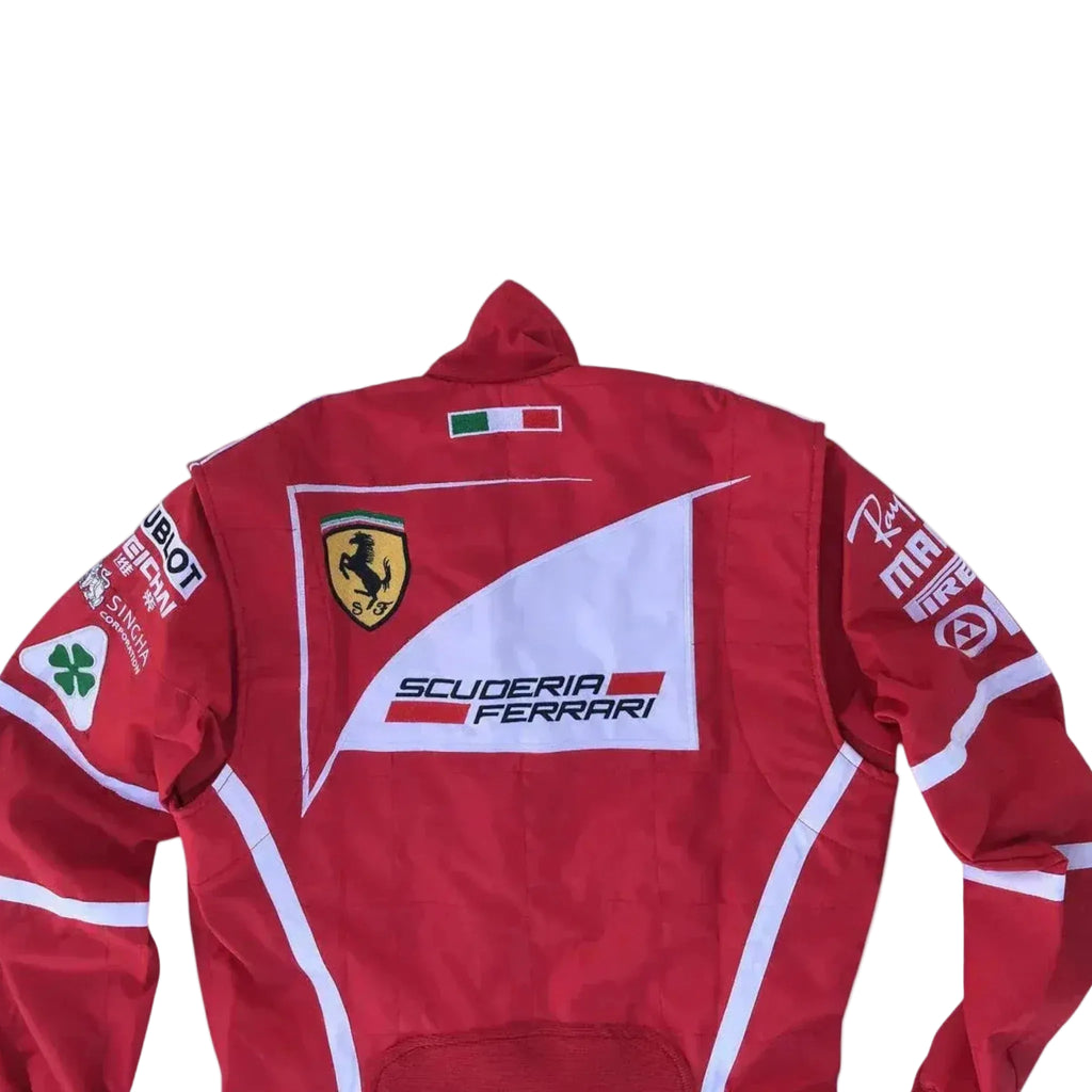 2017 Sebastian Vettel Embroidered patches F1 Race Suit