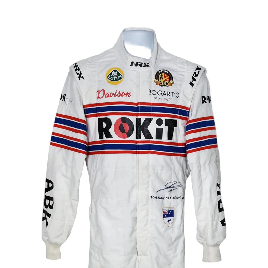 2019 James Davison Lotus Masters F1 Printed Race Suit