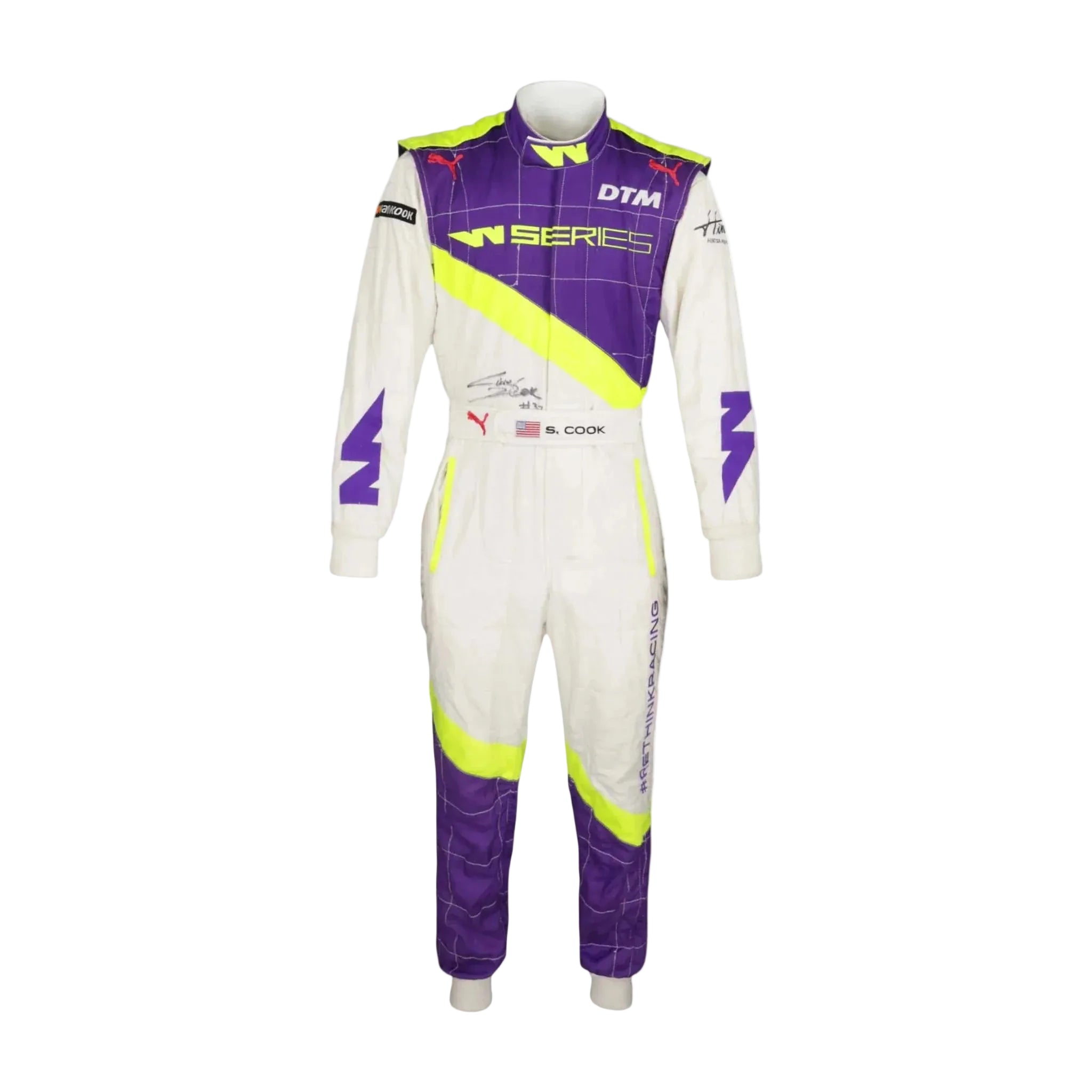 2019 Sabre Cook W Series IndyCar Printed Race Suit