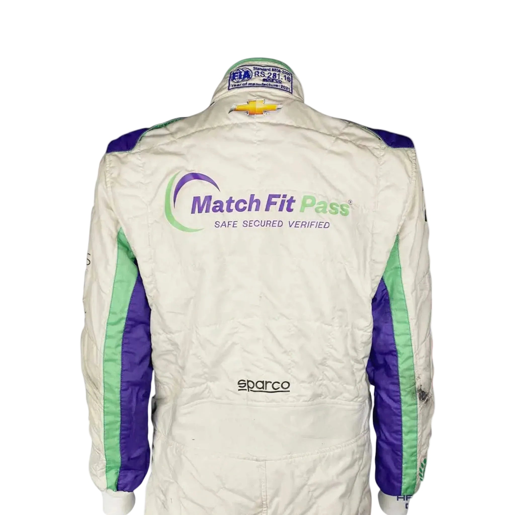 2021 Conor Daly Carlin Racing IndyCar Printed Race Suit