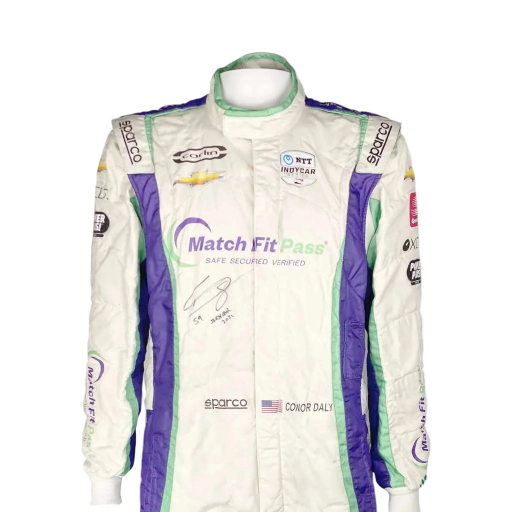 2021 Conor Daly Carlin Racing IndyCar Printed Race Suit