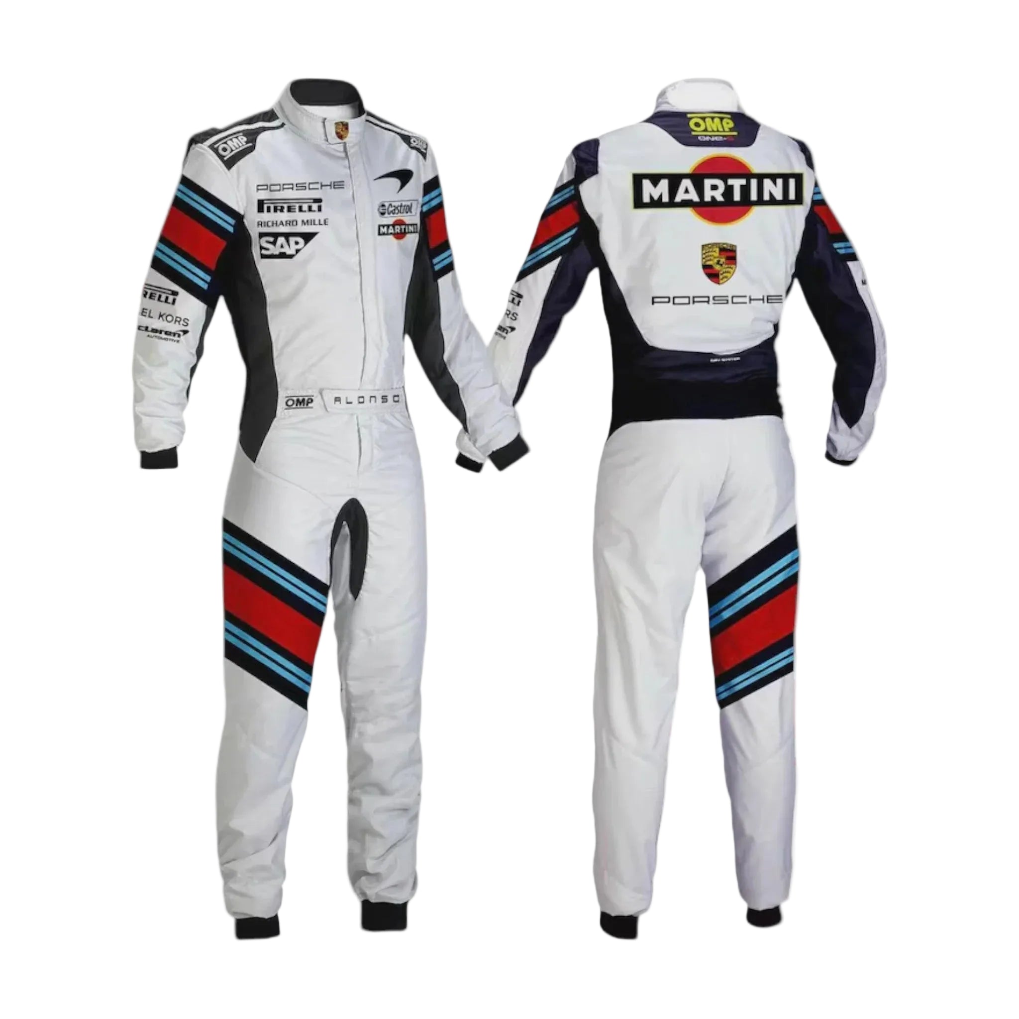 2021 Martini Racing Printed Karting Race Suit Replica
