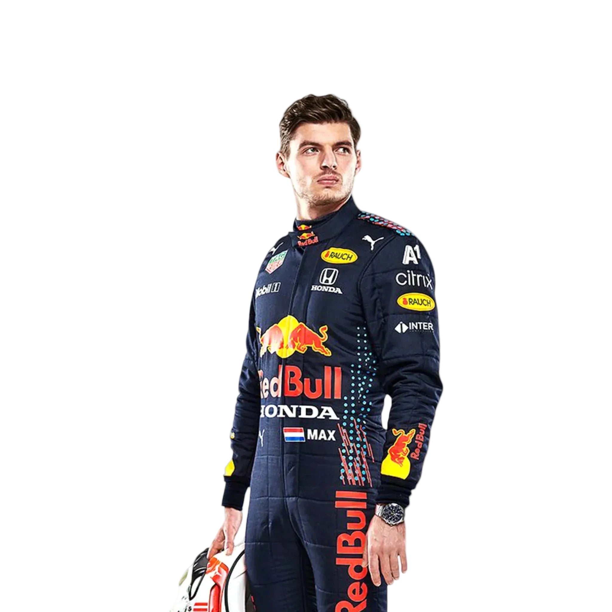 2021 Max Verstappen Red Bull F1 Race Suit