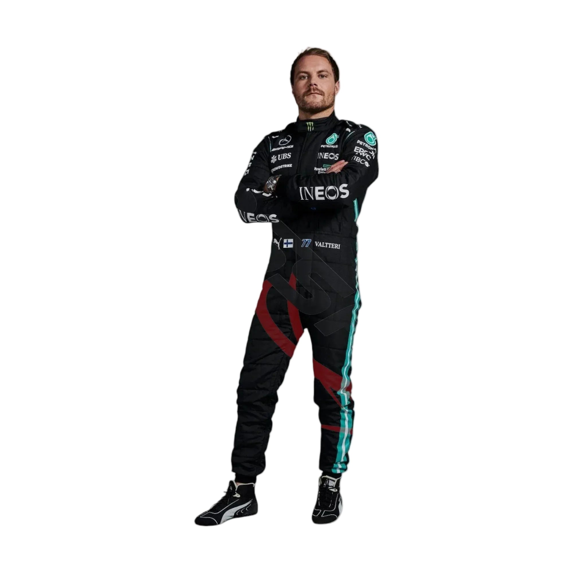 2021 Valtteri Bottas Mercedes F1 Race Suit