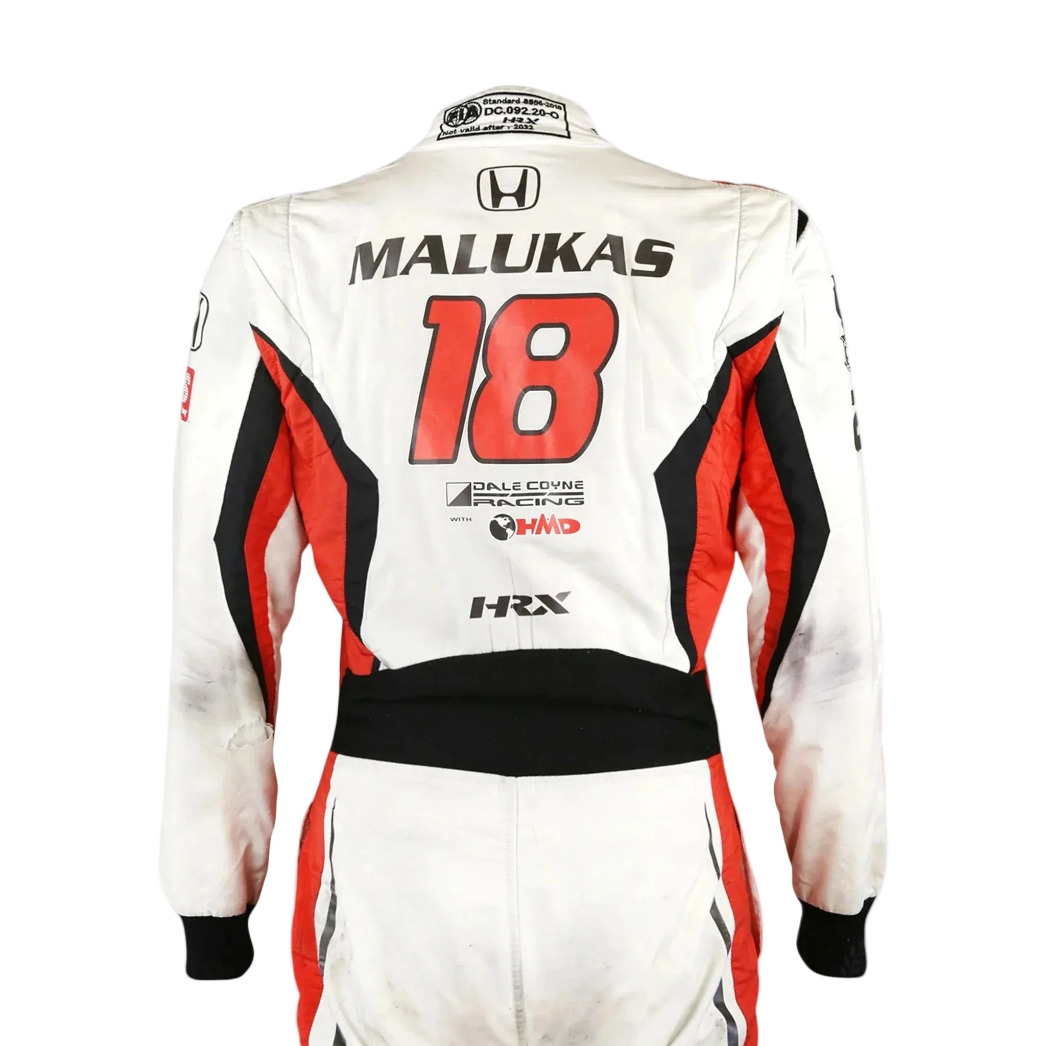2022 David Malukas Dale Coyne Rookie IndyCar Printed Race Suit