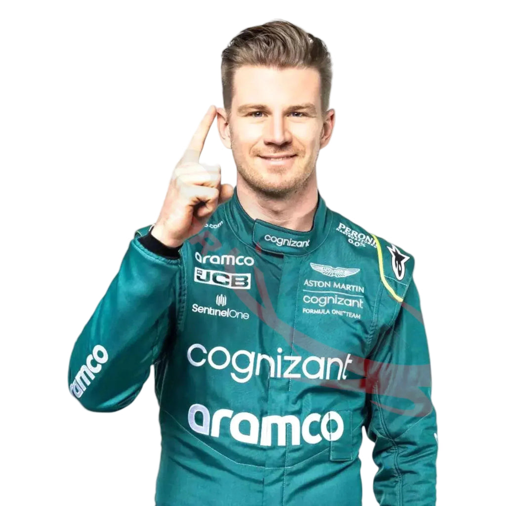 2022 Nico Hulkenberg Aston Martin F1 Race Suit