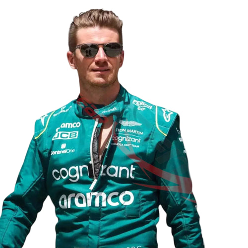 2022 Nico Hulkenberg Aston Martin F1 Race Suit
