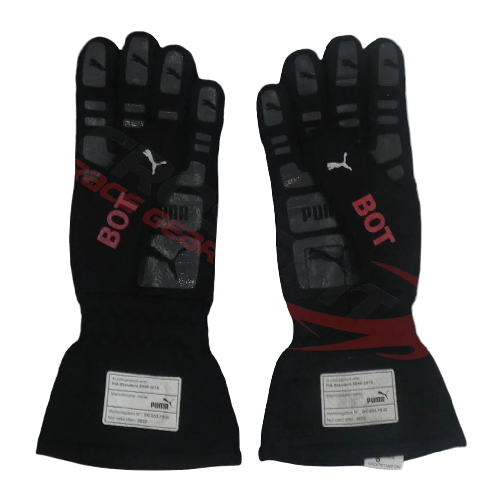 2022 Valtteri Bottas Alfa Romeo F1 race gloves