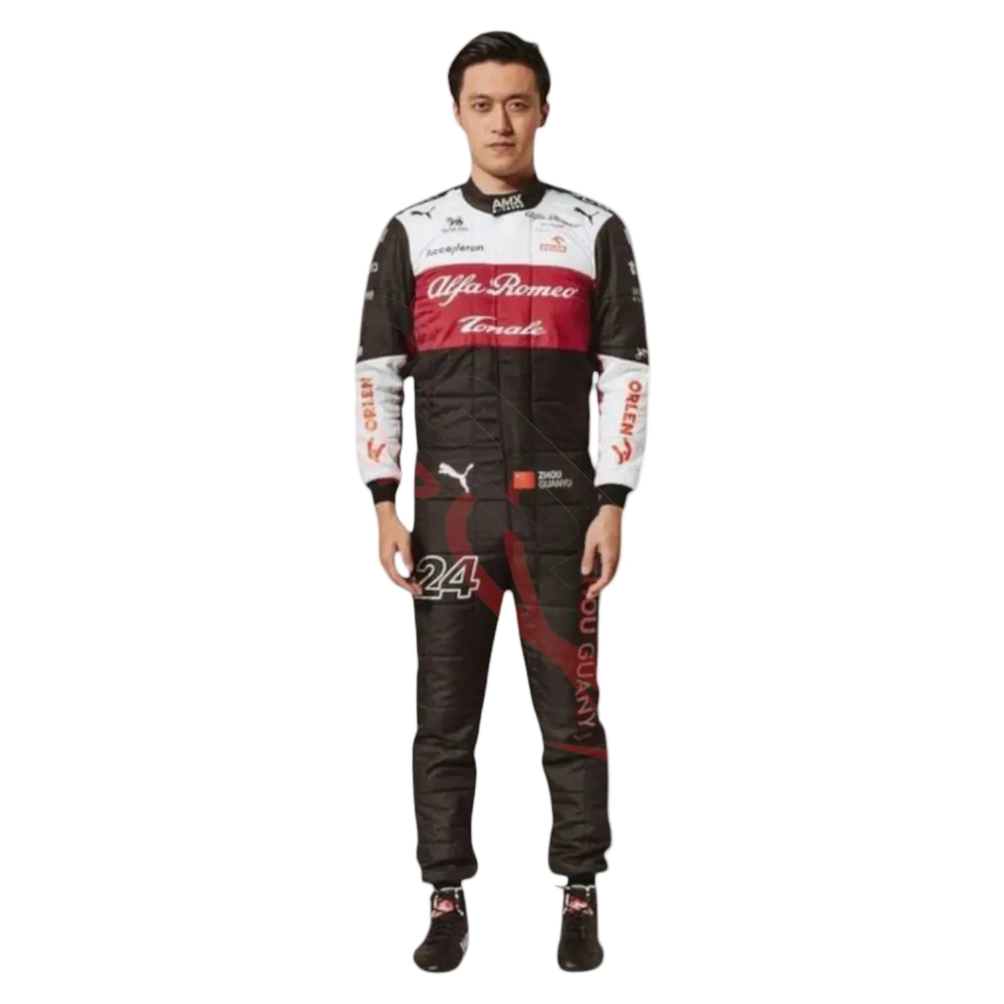 2022 Zhou Guanyu Alfa Romeo F1 Race Suit