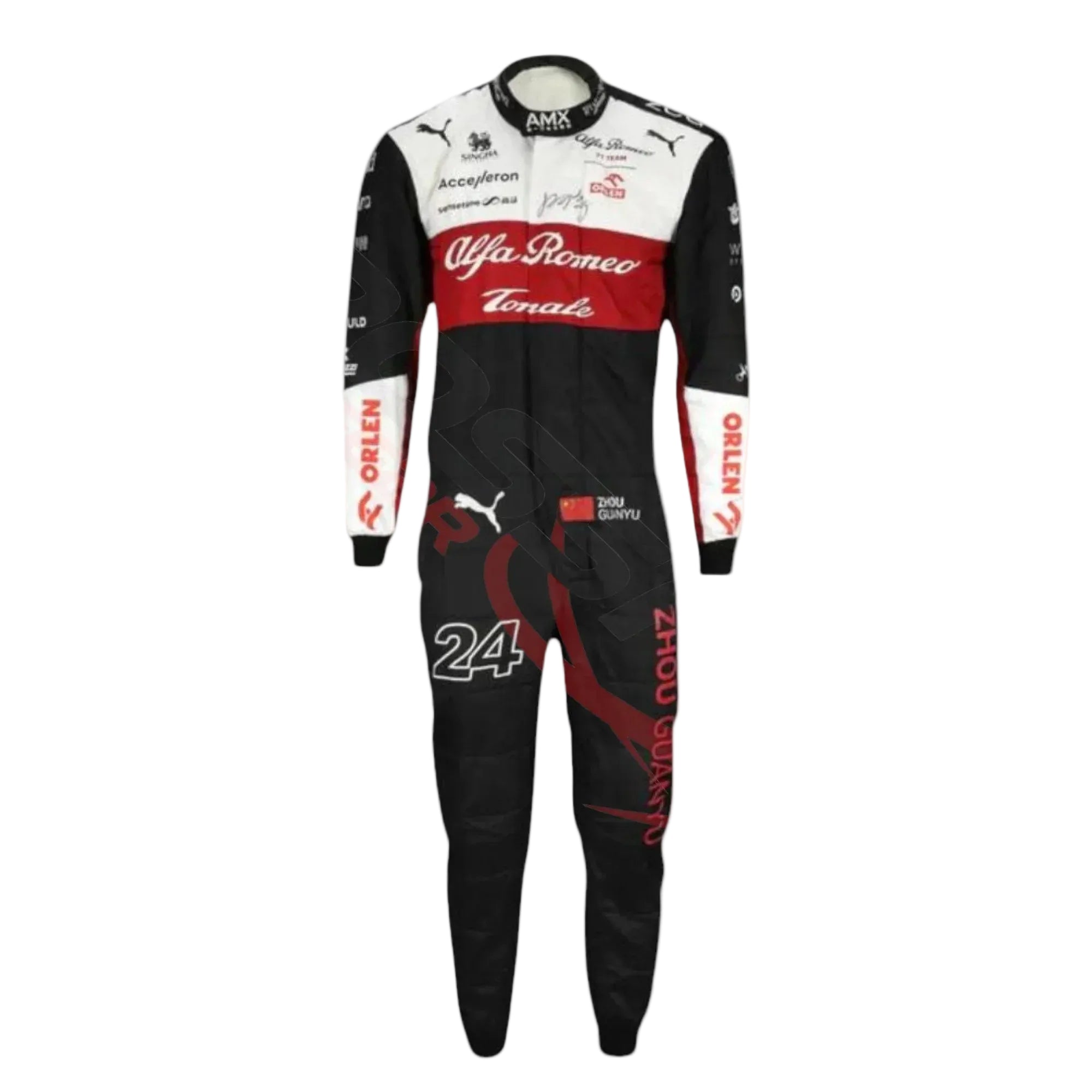 2022 Zhou Guanyu Alfa Romeo F1 Race Suit