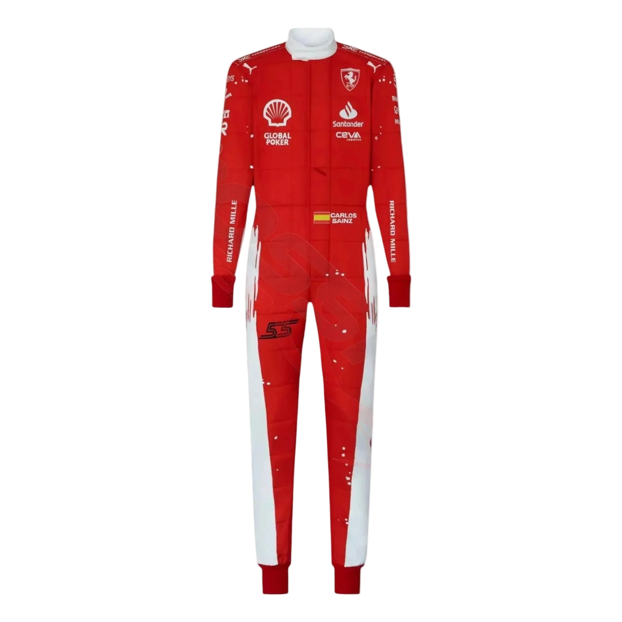 2023 Carlos Sainz las vegas GP special edition Ferrari F1 Race Suit