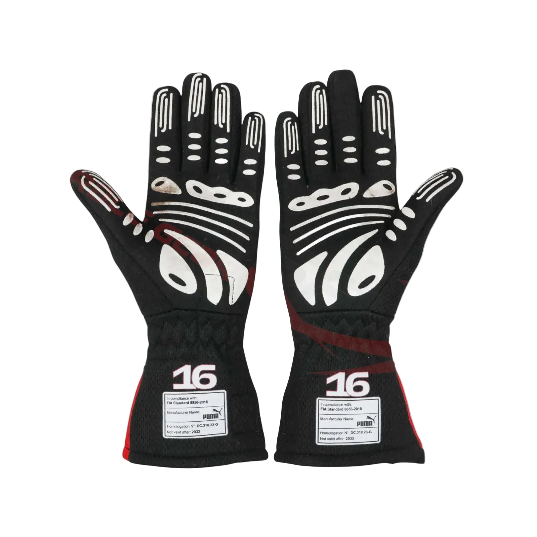 2023 Charles Leclerc Race Scuderia Ferrari F1 Gloves