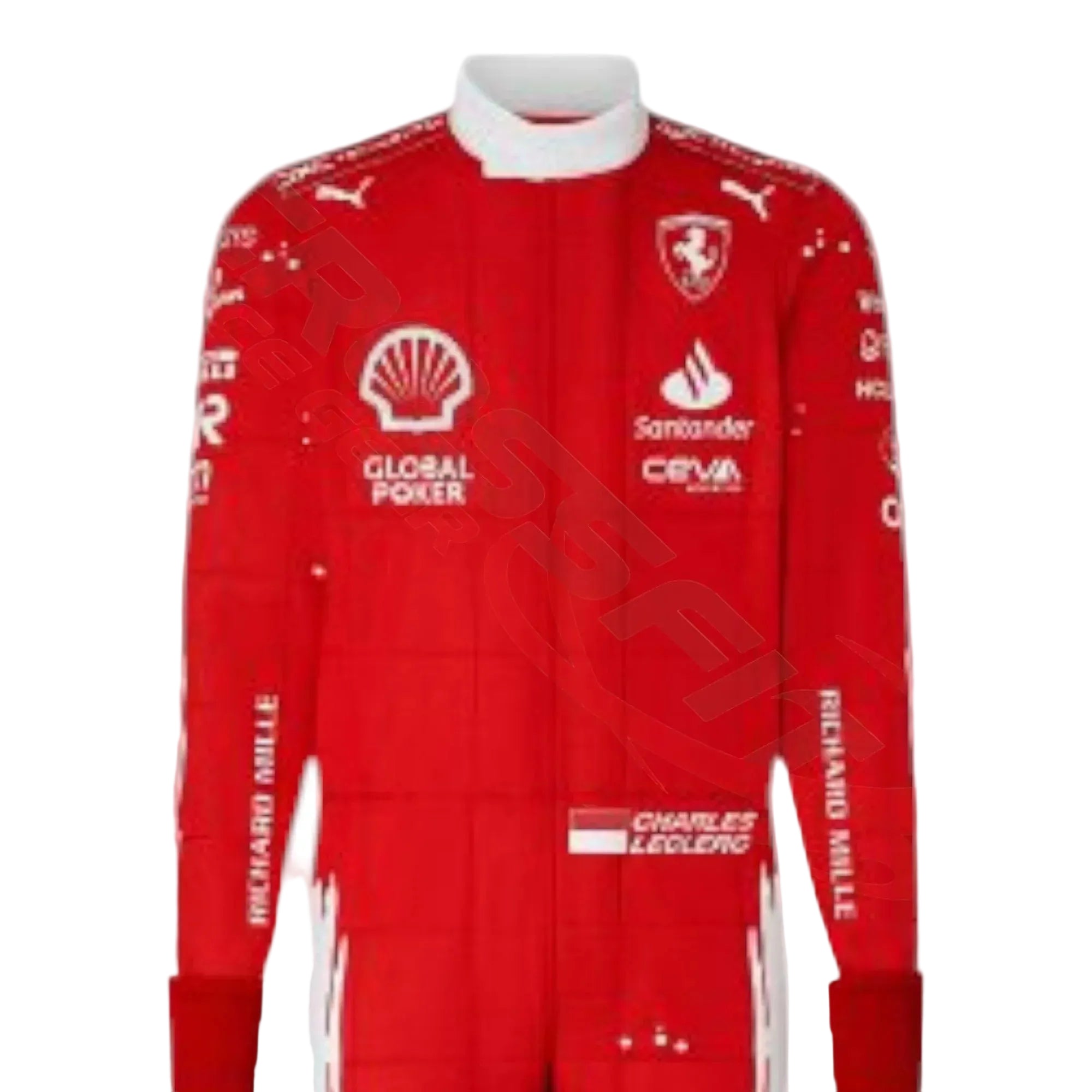 2023 Charles Leclerc las vegas GP special edition Ferrari F1 Race Suit