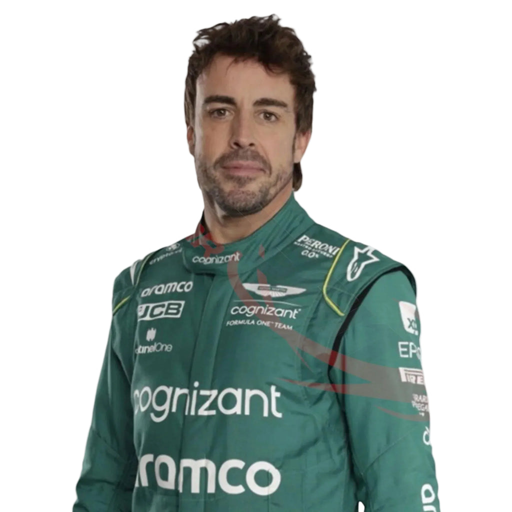 2023 Fernando Alonso Aston Martin F1 Race Suit
