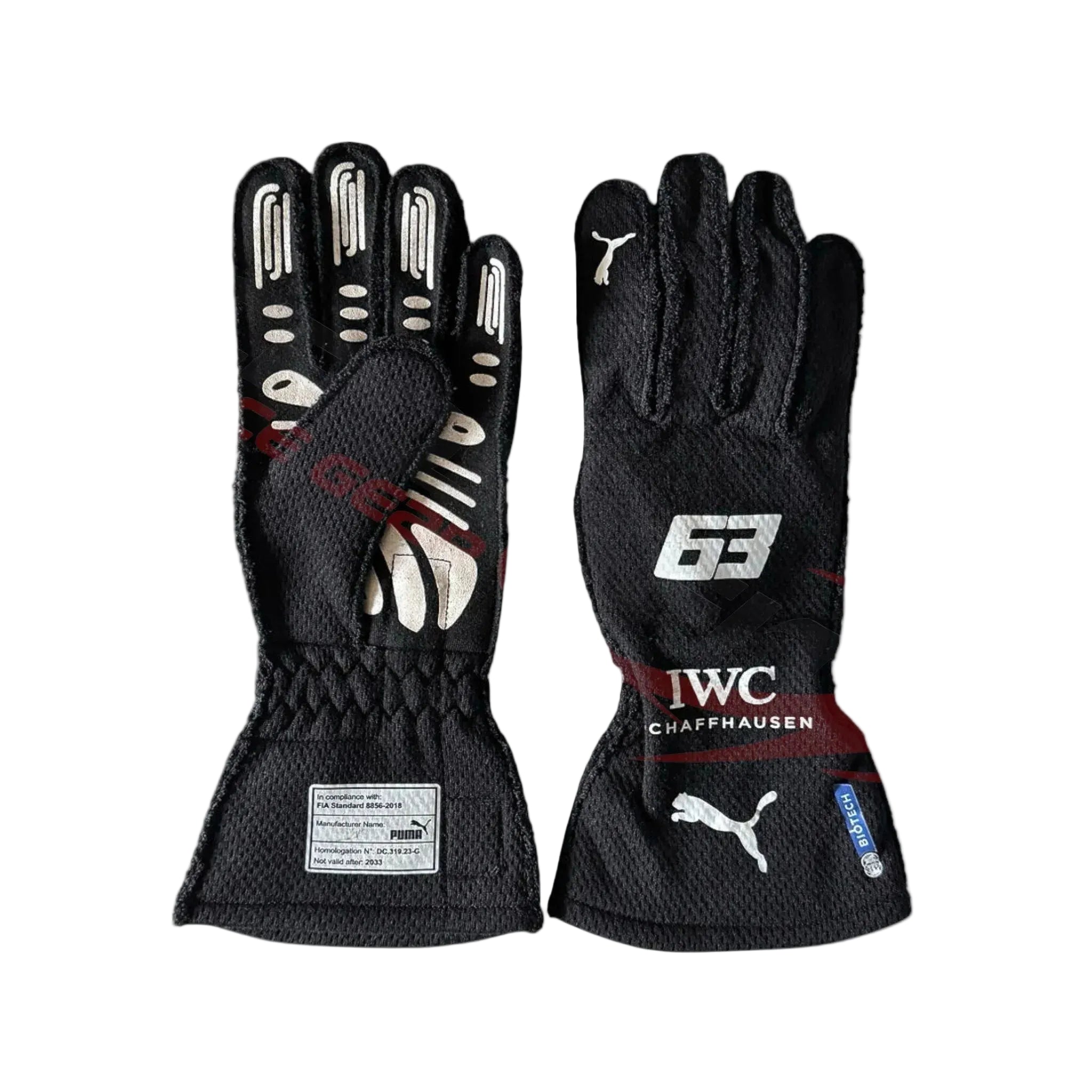 2023 George Russell Mercedes F1 Race Gloves