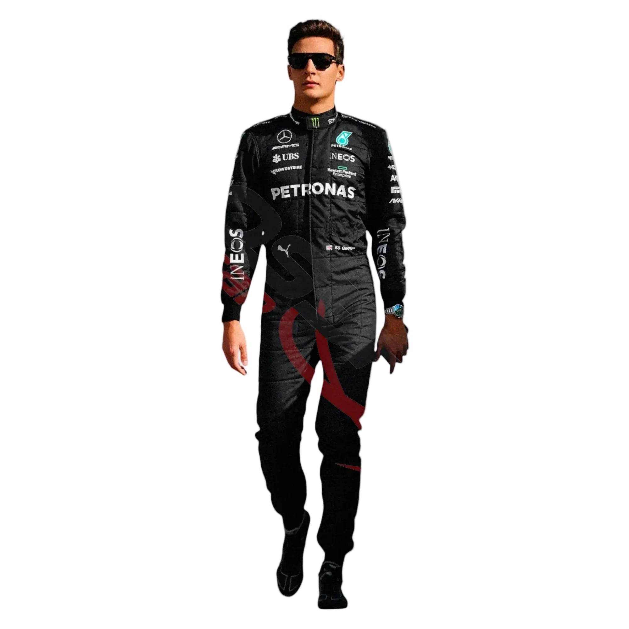 2023 George Russell Mercedes F1 Race Suit