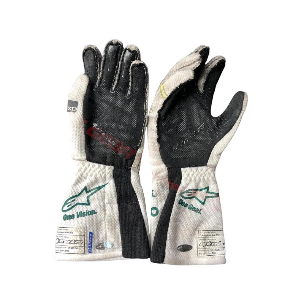 2023 Lance Stroll Aston Martin F1 Race Gloves