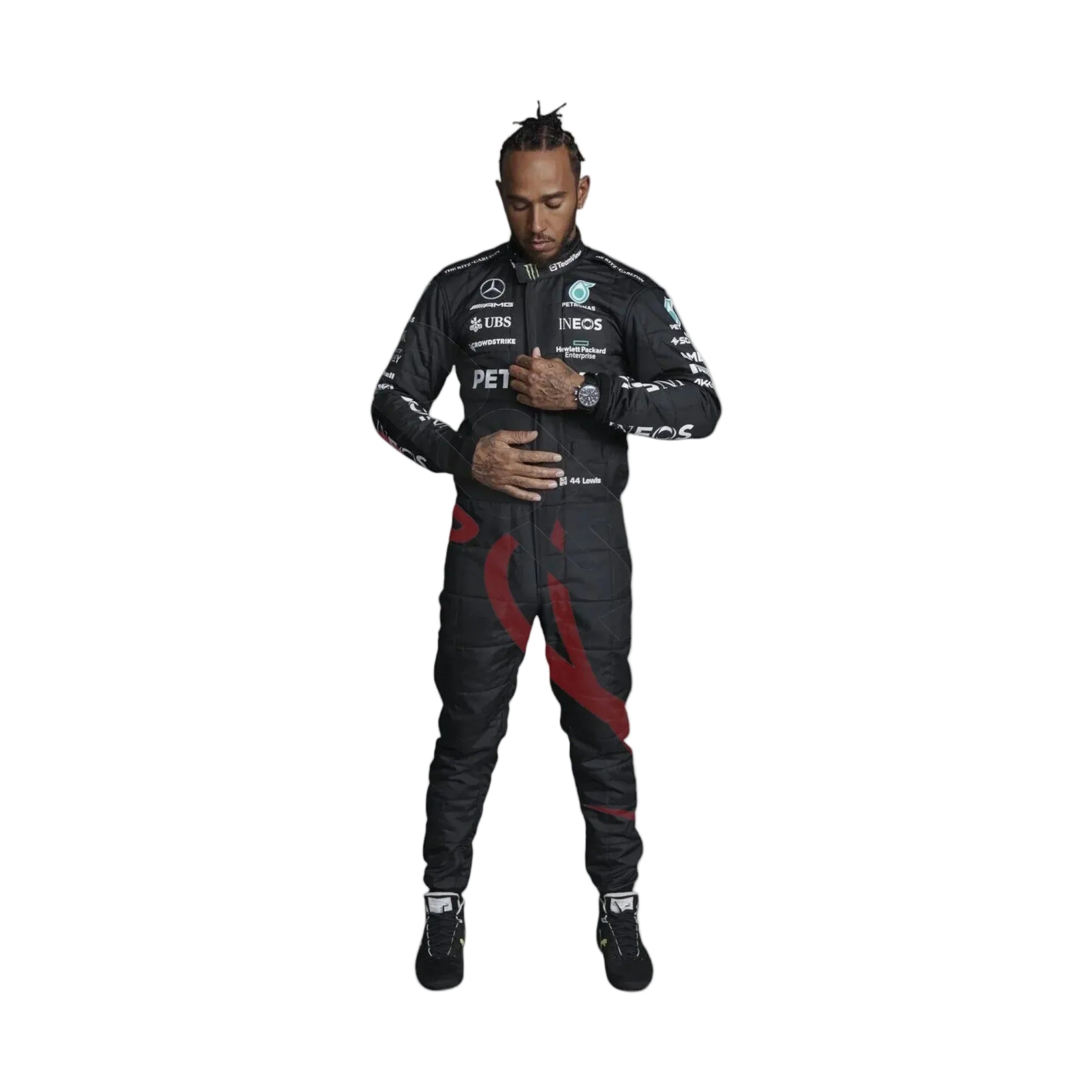 2023 Lewis Hamilton Mercedes F1 Race Suit