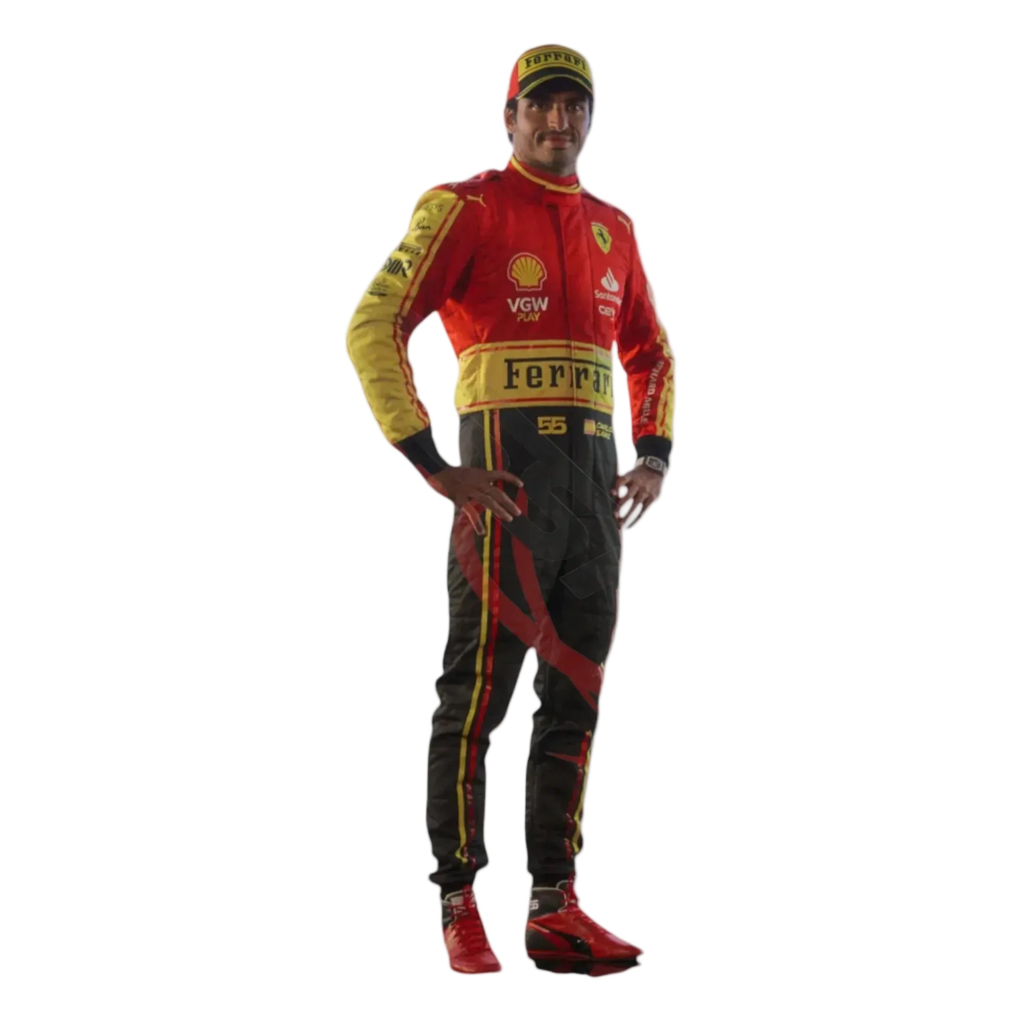 2023 Scuderia Ferrari F1 Race Suit Monza Special Edition