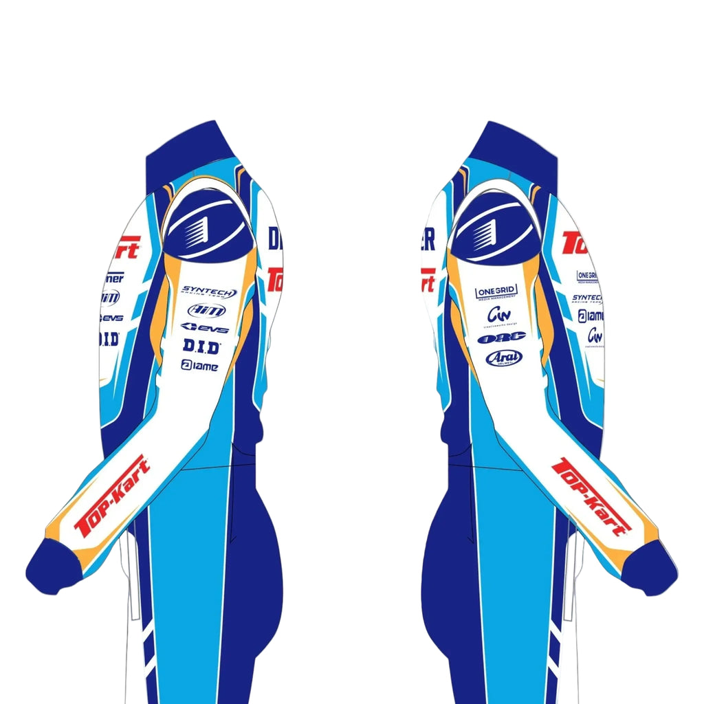 2023 Top Kart Racing Go Kart Race Suit